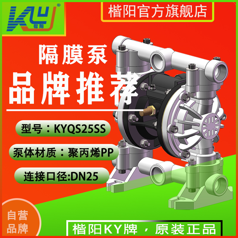 KYQS25SS工程塑料氣動隔膜泵4